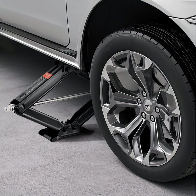 Camper Schaarsteunen 6500lbs 23.4in Camper Stabilisator Leveling Schaarsteunen 2 Sets