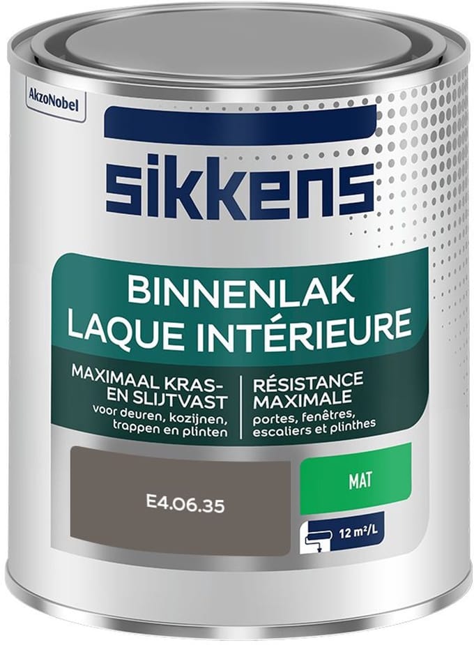 Sikkens - Binnenlak Mat - E4.06.35 - Mengverf - 750 Ml