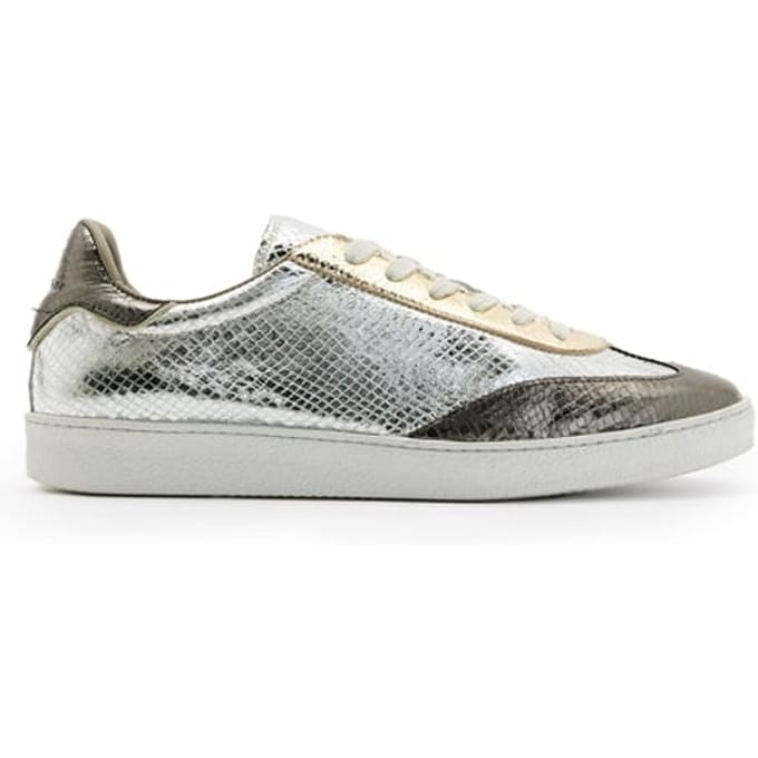 AllSaints Thelma Met Sneaker Silver Multi Taglia: 36 | Sneakers Outlet | Donna | Grigio