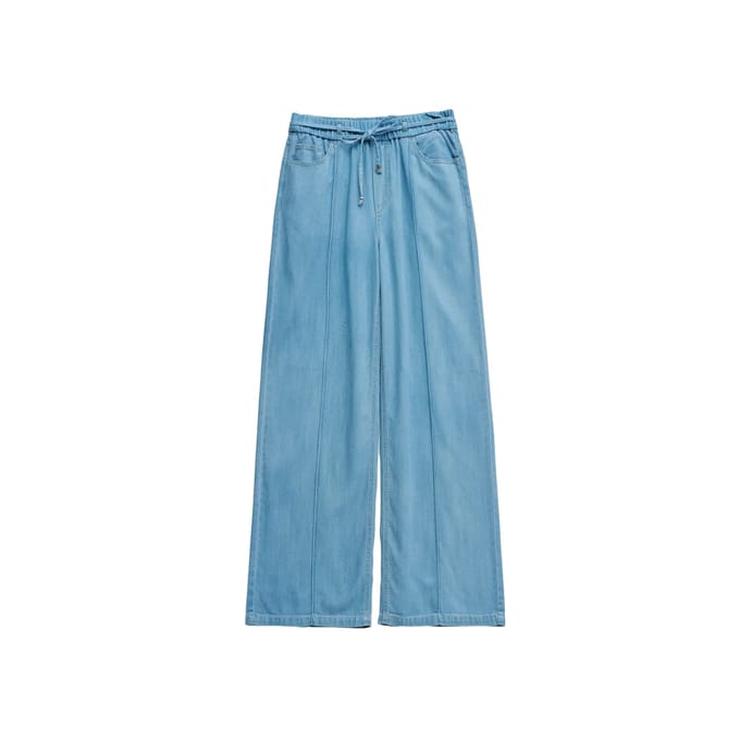 Dames Wide Leg Jeans Salsa Jeans