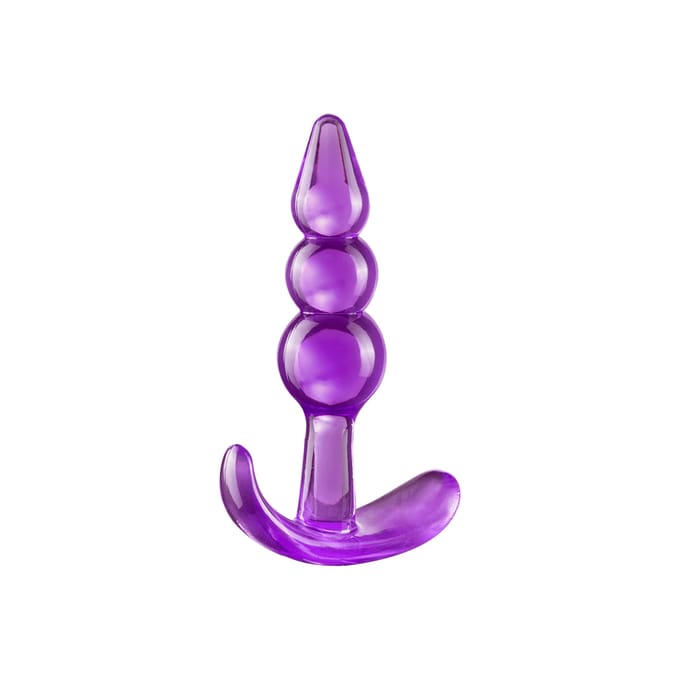 Blush B Yours Triple Bead anaalplug - Paars - 9 cm