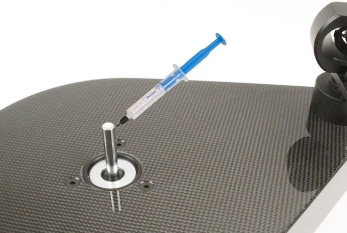 Pro-Ject Grease-it Olie voor het smeren van platenspelerlagers, Pro-Ject schoon