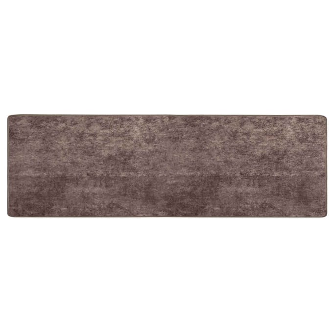 vidaXL - Tapijt - Runner - MARSA - Grijs - 100 - x - 350 - cm - Polyester - en - PVC