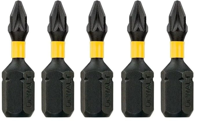 Dewalt Schroefbits - Extreme Impact Torsion - Pozidriv Pz1 - 25mm - 5 Stuks