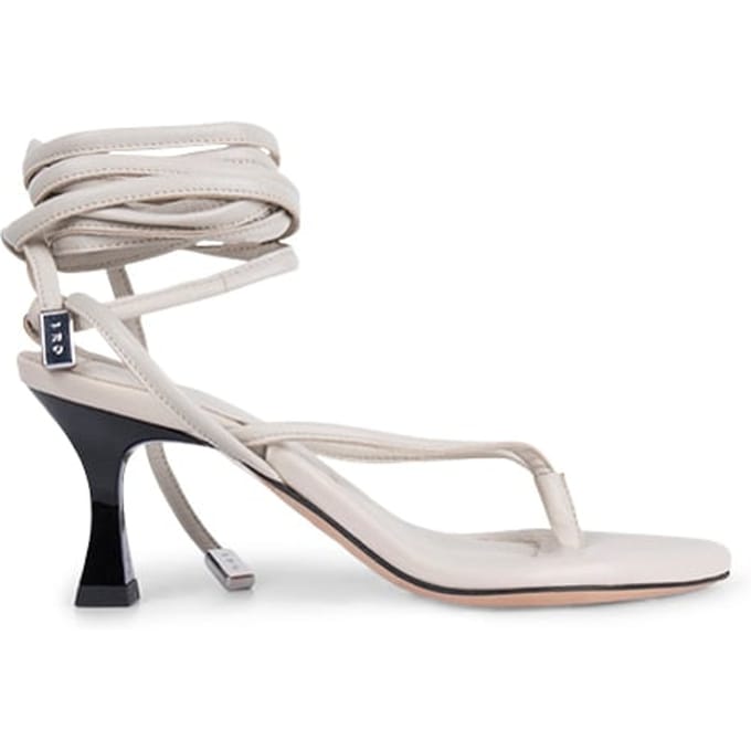 IRO Paris Hera Oyster Grey Maat: 41 | Sandalen Outlet | Dames | Beige