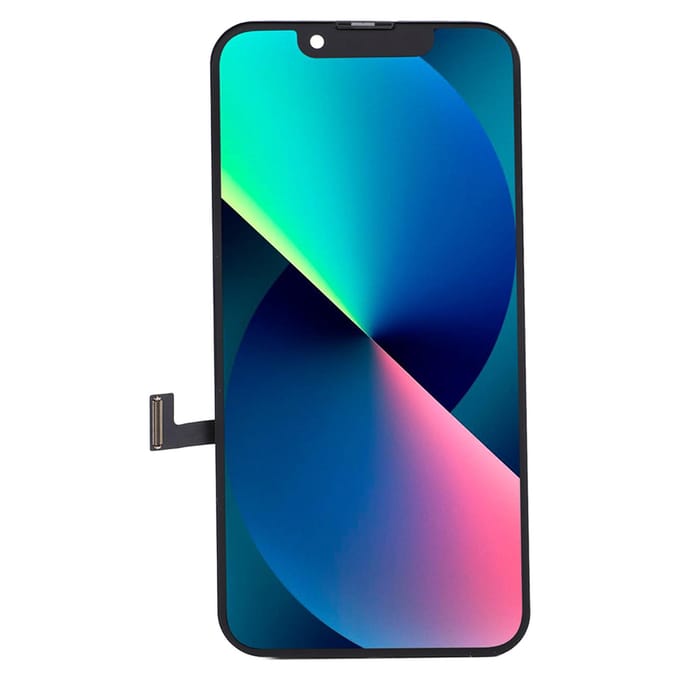 Écran de 5,4 pouces de remplacement Écran FHD Assemblage numériseur 3D Touch avec adhésif résistant à l'eau blue