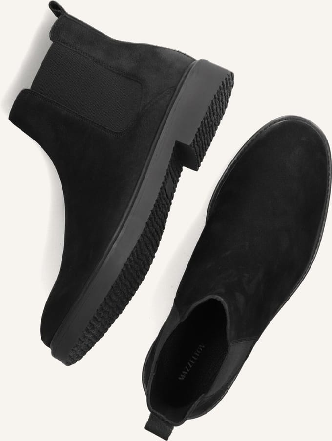 Mazzeltov Hudson M Boots Heren - Zwart - Maat 40