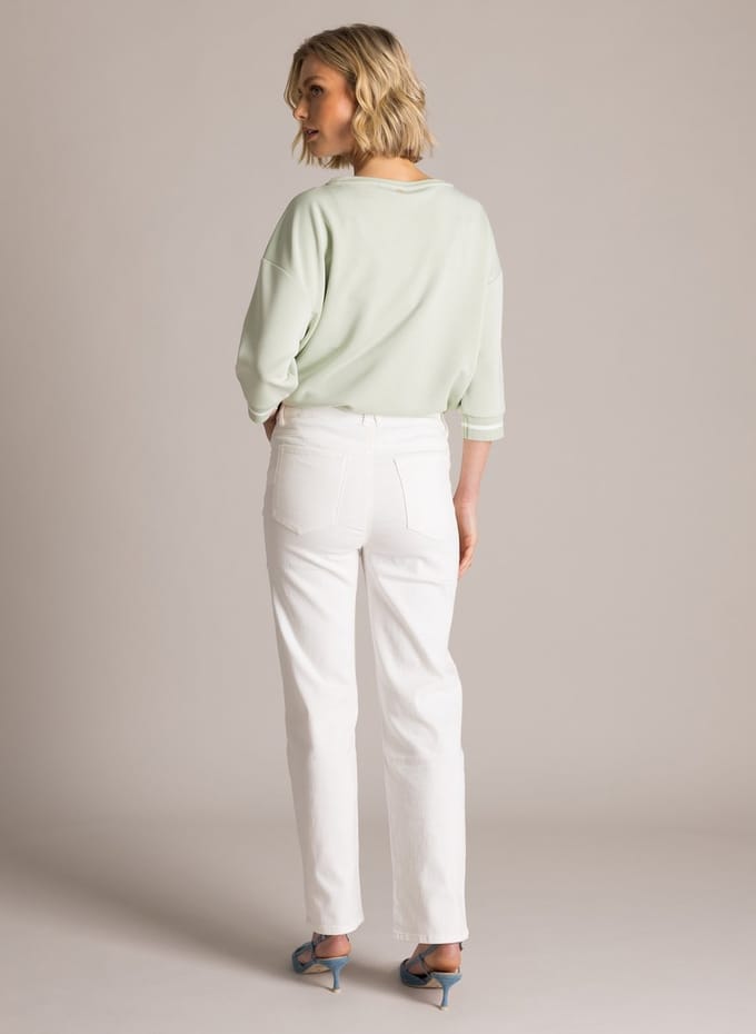 YEST Karin Bottoms - Off White - maat 40
