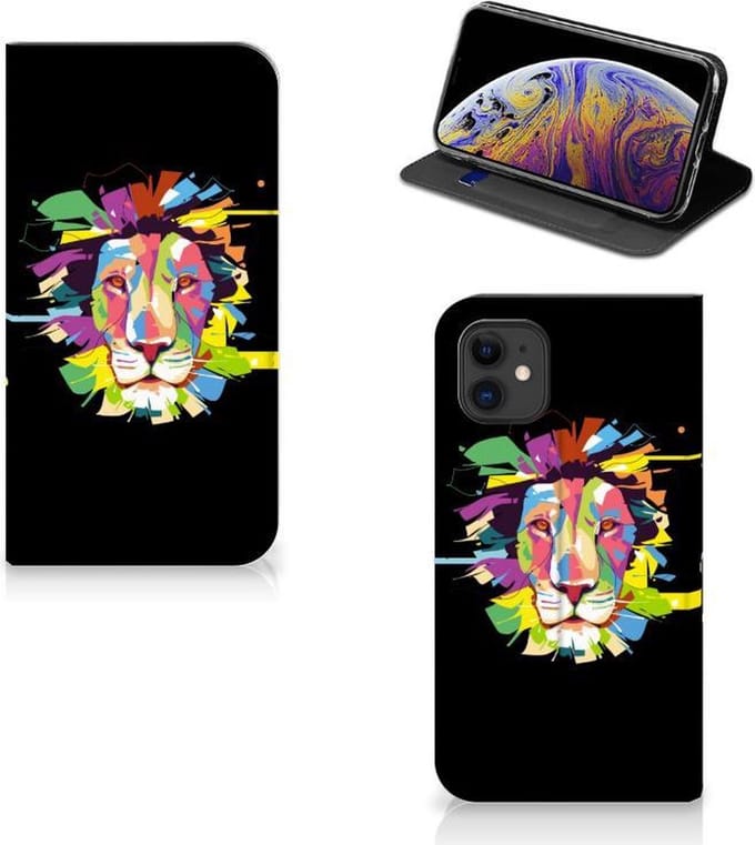 Apple iPhone 11 Magnet Case Lion Color