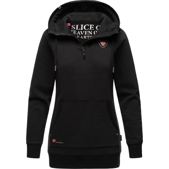 Navahoo dames longsleeve hoodie Zauberelfe – Lang & Comfortabel