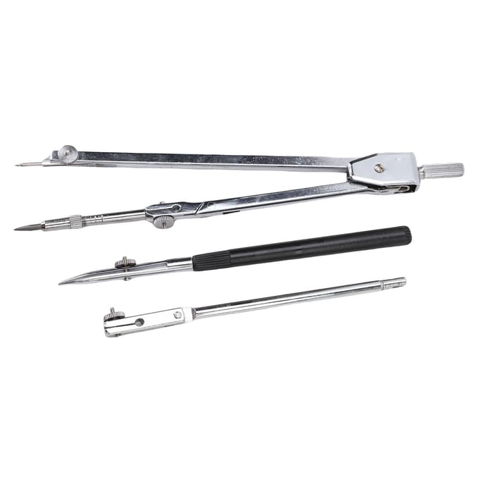 150mm Navigatiepasser Professioneel Eenhands Geometrisch Tekengereedschap voor Ingenieurs Architecturaal IMPA371012 gray