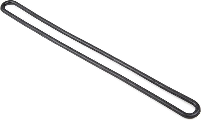 Rubbermagazijn - Spanrubber - Zwart - 10 stuks - Lengte 40cm - Carrosserierubber