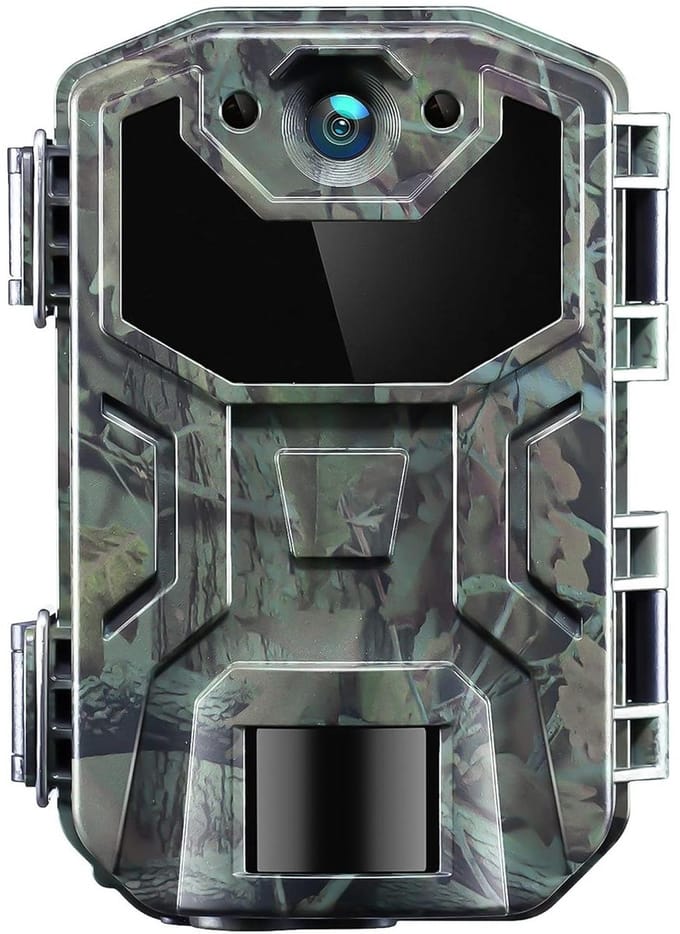 Wildlife Camera - Wildcamera Trailcamera - Dieren Observeren - Verbeterd Waterdicht Ontwerp - 20 MP - One Color