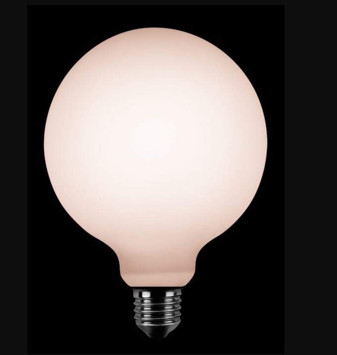 ETH Led Globe 80mm E27 7w 2200k 3 stappen dimbaar mat opaal