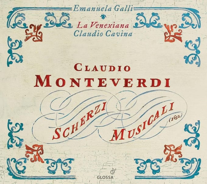 La Venexiana, Claudio Cavina - Monteverdi: Scherzi Musicali (CD)