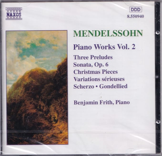 Piano Works vol. 2 - Felix Mendelssohn - Benjamin Frith