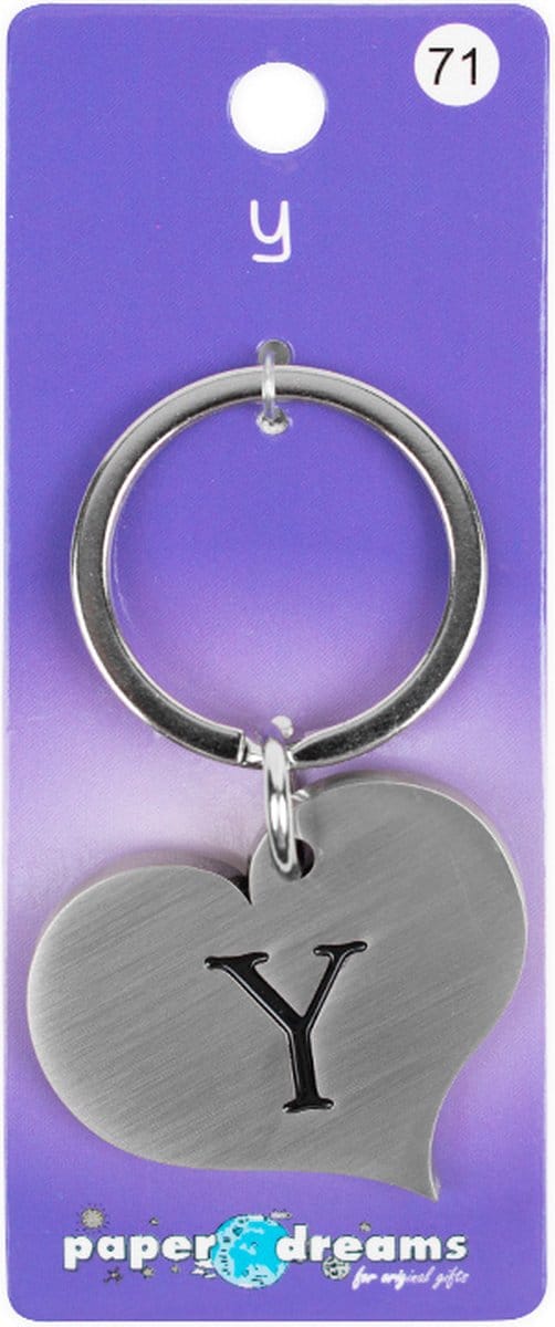 Hart sleutelhanger - Y