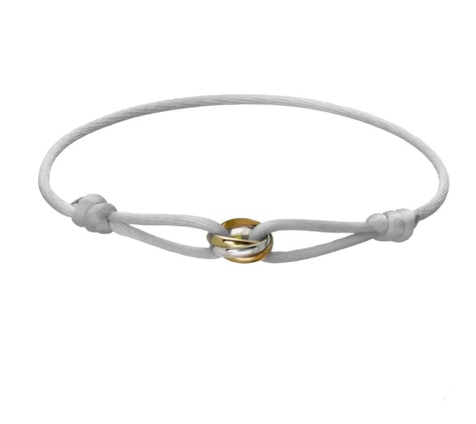 Trinity Armband Grijs - Elegante Armband - Luxe Armband -