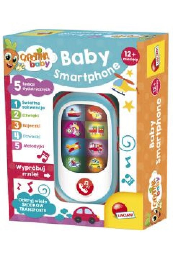 Lisciani carotina baby smartphone met 5 functies DYD