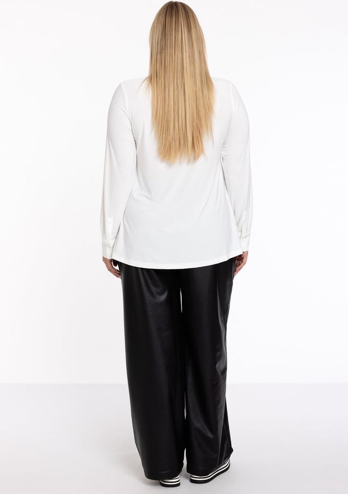 YOEK Dames Blouse met lange mouwen