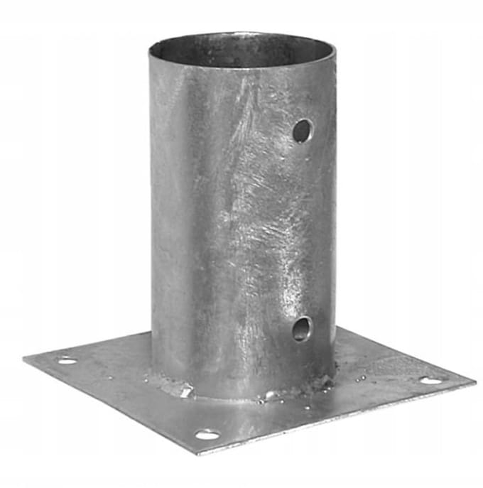 Domax - Gegalvaniseerde Parasolbasis - 101x150x2mm - Schroefmontage - Staal