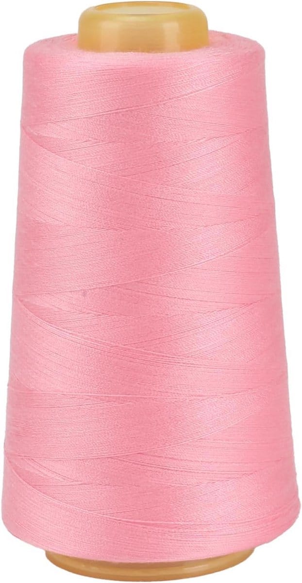 Polyester naaigaren 40s/2 3000 yards roze 2290, 100% polyester, voor naaien, quilt en patchwork