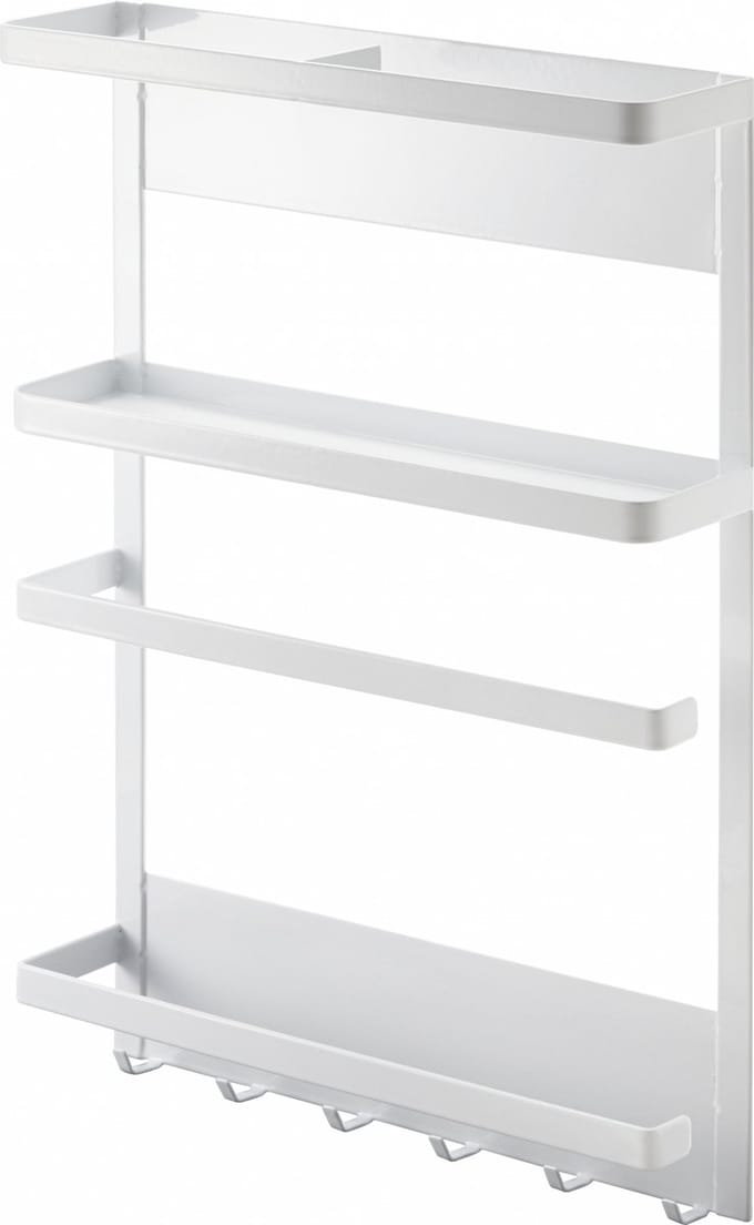 Yamazaki Magnetisch Keukenrekje Koelkast - Tower - wit