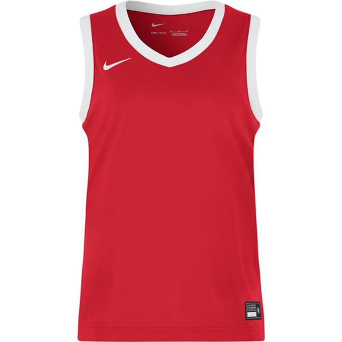 Nike Team25 Basketball Shirt Dames Rood K657