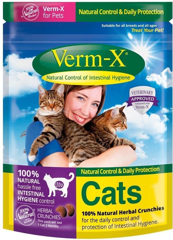 Verm-X Koekjes Kat 120 GR