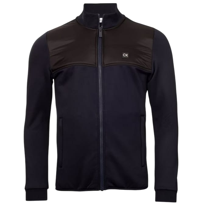 Calvin Klein Hybride jas voor heren, standaardpasvorm (Marine)