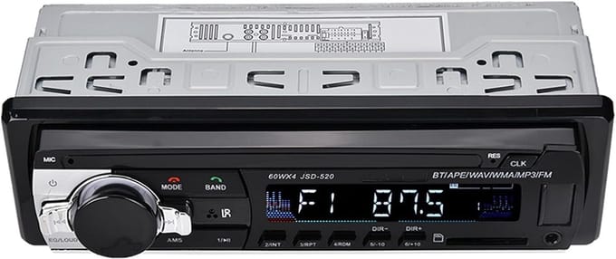 Universele Auto MP3 Speler met Bluetooth, USB, SD Kaartlezer en AUX Ingang