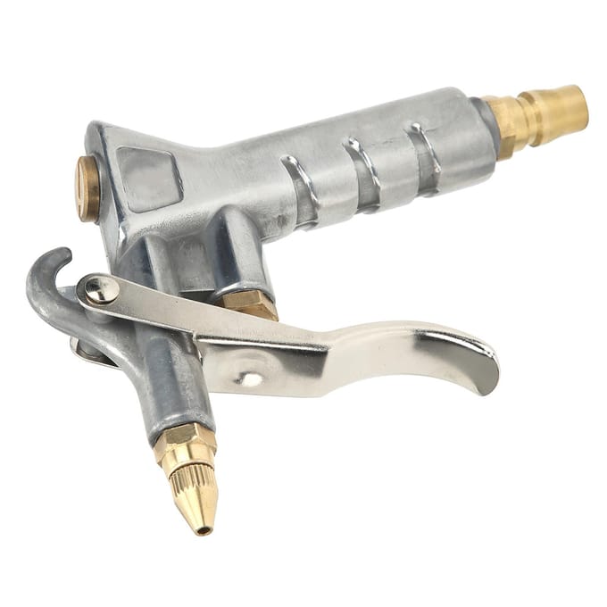 Stofblaaspistool Aluminiumlegering Heavy Duty Energiebesparend Handheld Blazergereedschap 20004 white