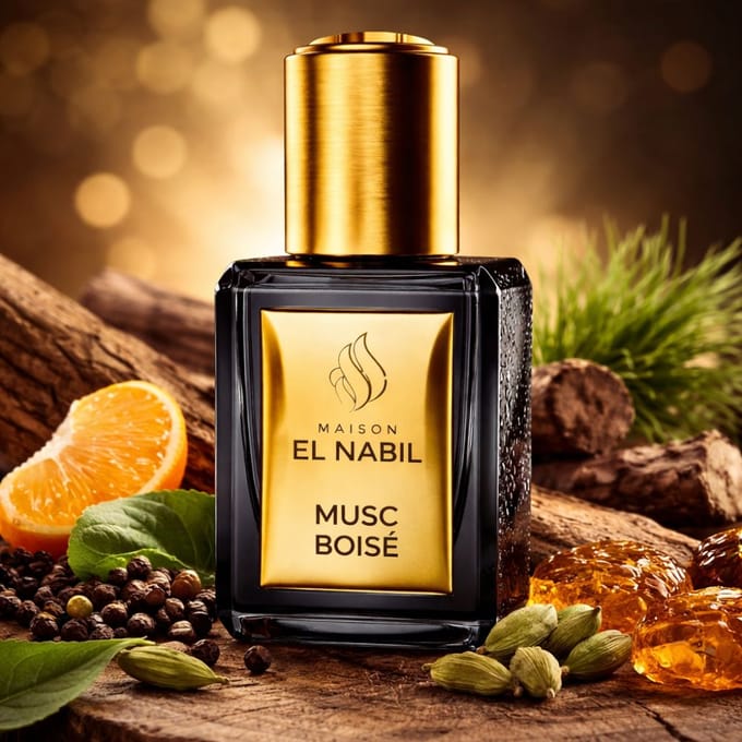Eau de Parfum El Nabil Houtachtige Musk Parfumextract