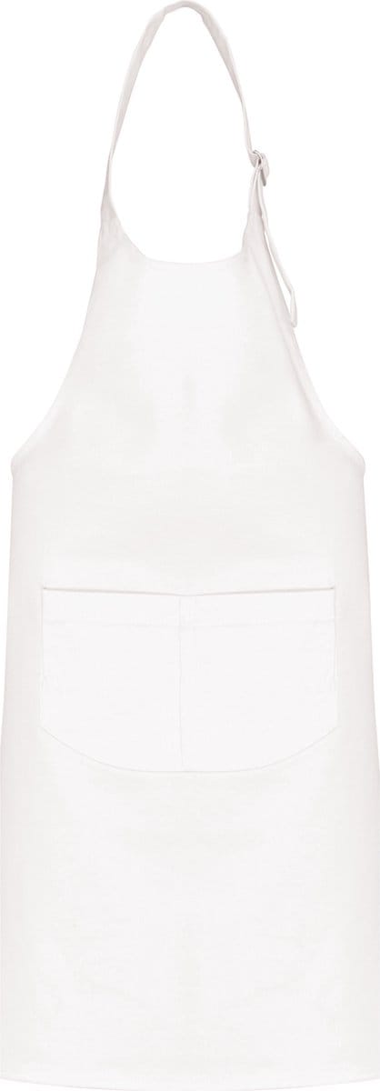 Keukenschort voor kinderen - kliederschort - knutselschort - kinderschort - wit