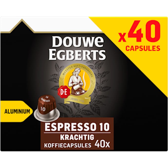 Douwe Egberts espresso sterke koffiecapsules - 40 st