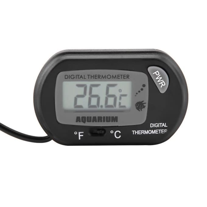 EBTOOLS Digitale Thermometer Digitale Thermometer van Temperatuurmeter voor Aquariumtank met 2 Kleuren Zwart