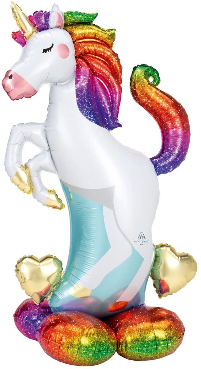 Amscan - Airloonz - Unicorn/Eenhoorn (139cm)