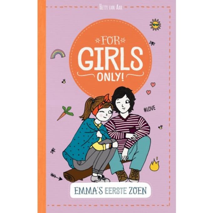Emma's Eerste Zoen - For Girls Only! - Hetty van Aar