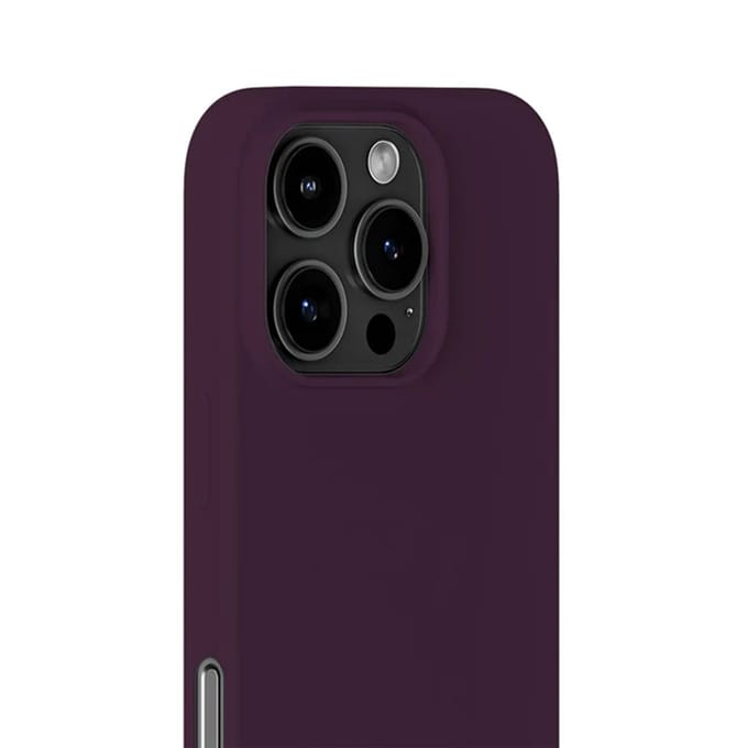 Holdit Silicone Case geschikt voor Apple iPhone 16 Pro - Deep Plum