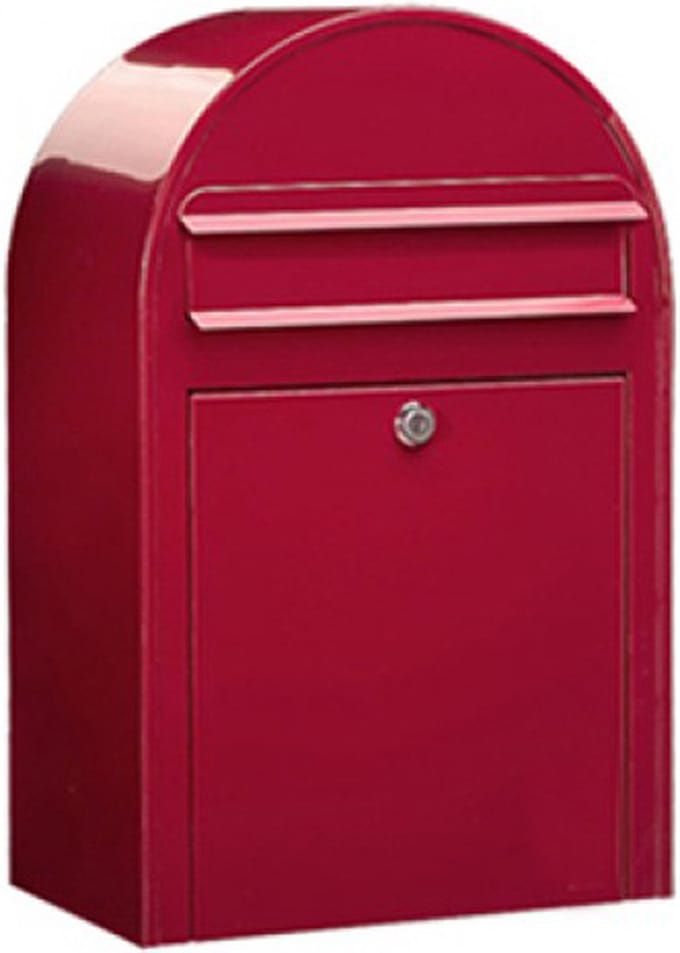 BOBI Brievenbus Classic - RAL 3001 - Rood