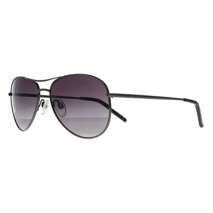 Ted Baker Aviator Unisex Zilver Grijs Kleurverloop TB1166 Carter