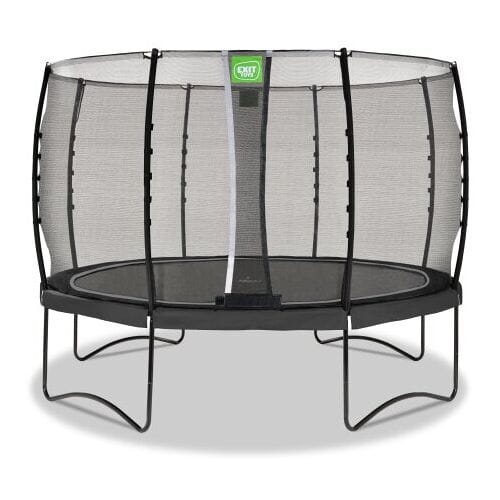 EXIT Allure Classic Trampoline ø366cm - Op Poten - Rond - Trampoline Buiten - Voor Kinderen - Zwart