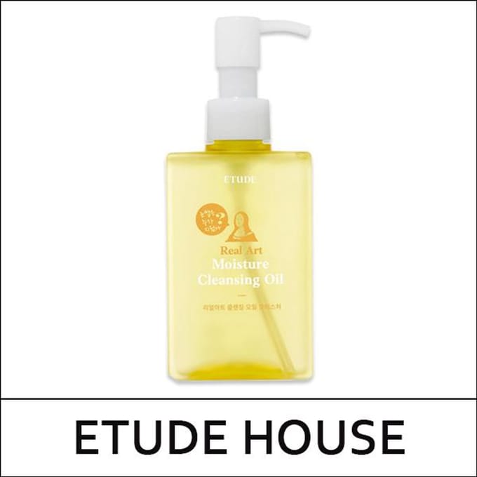[ETUDE HOUSE] (bo5) Real Art Cleansing Oil Moisture 185ml white