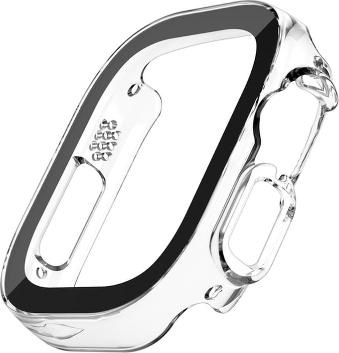 Belkin ScreenForce TemperedCurve hoes voor Apple Watch Ultra Series, Transparant OWA001zzCL