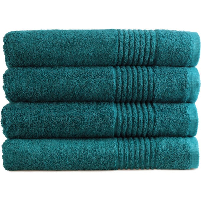 PHLOX Supreme XL Handdoeken 70x140 - set van 4 - Zware kwaliteit 600 g/m2 - Mozaiek