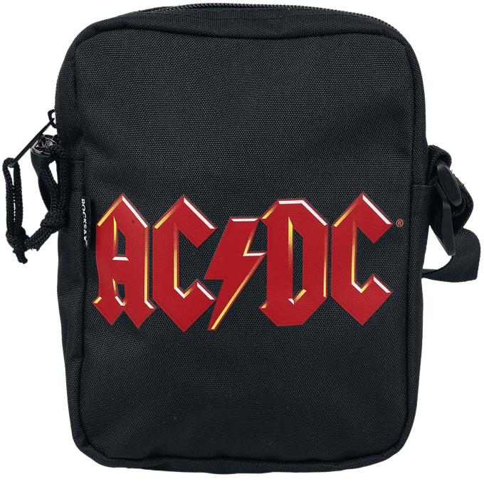 AC/DC Rocksax - AC/DC Logo Unisex Schoudertas - zwart/rood - Standard