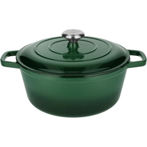 SILVERCREST Gietijzeren pan, Ø27 cm (groen)