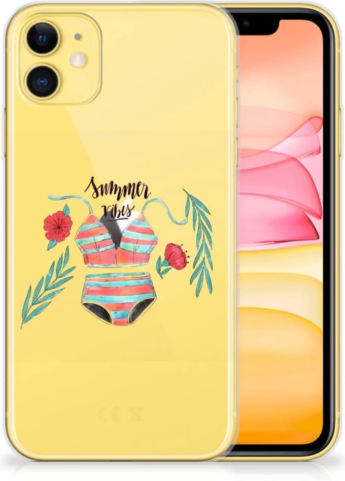 Apple iPhone 11 Telefoonhoesje met Naam Boho Summer