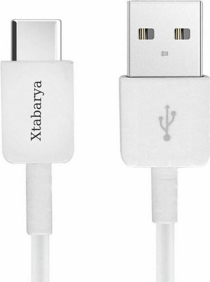 Xtabarya oplaadkabel - USB-C - Wit | 1 Meter | Geschikt voor Samsung | Oplader Kabel | Oplader