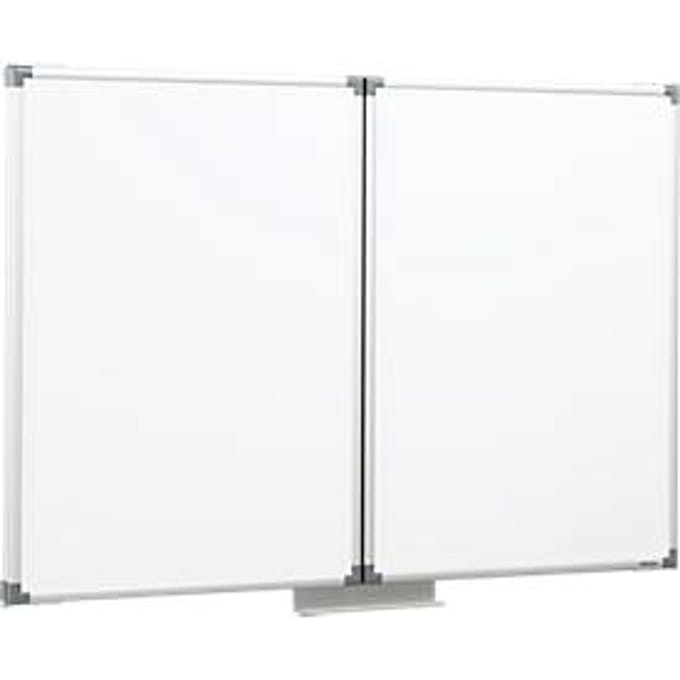 MAUL whiteboard inklapbaar, 2 vleugels, 1500 x 1000 mm